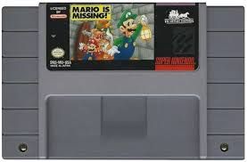 Mario is Missing - Super Nintendo - CART ONLY