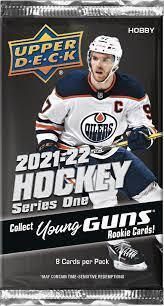 2021-22 Hockey Upper Deck Series 1 Hobby Pack