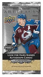 2021-22 Hockey Upper Deck Artifacts Hobby Pack