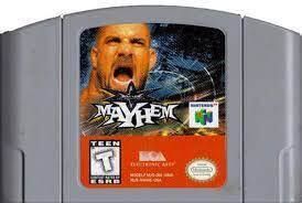 WCW Mayhem - Nintendo 64 - CART ONLY