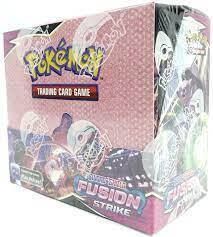 Pokemon Fusion Strike Booster Box w/acrylic