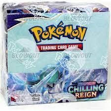 Pokemon Chilling Reign SWSH06 Booster Box /acrylic