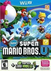 New Super Mario Bros U + New Super Luigi U - Wii U - DISC ONLY