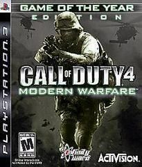 Call of Duty 4 Modern Warfare Game of the Year Edition - Playstation 3