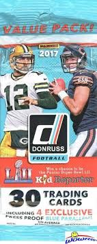2017 NFL Donruss Jumbo Pack