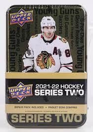 2021-22 Hockey Upper Deck Series Two Tin