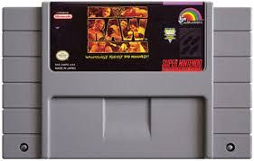 WWF Raw - Super Nintendo - CART ONLY