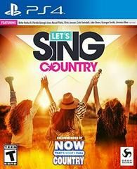 Let&#39;s Sing Country - Playstation 4