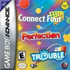 Connect Four/Trouble/Perfection - GameBoy Advance - CART ONLY