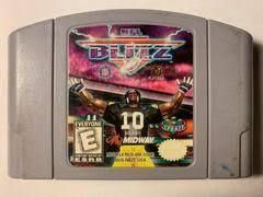NFL Blitz - Nintendo 64 - CART ONLY