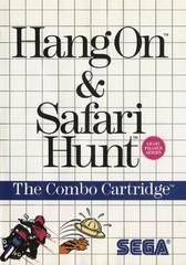 Hang On and Safari Hunt - Sega Master System - Complete