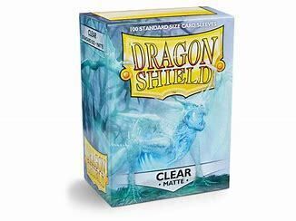 Dragon Shield Sleeves Clear Matte