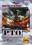 P.T.O. Pacific Theater of Operations - Sega Genesis - CART ONLY