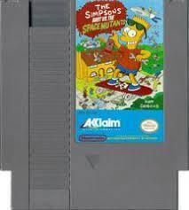 The Simpsons Bart vs the Space Mutants - NES - CART ONLY