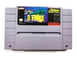 D-Force - Super Nintendo - CART ONLY