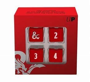 Ultra Pro D&amp;D Heavy Metal D6 Dice Set