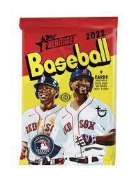 2022 Baseball Topps Heritage Hobby Pack