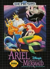 Ariel the Little Mermaid - Sega Genesis - CART ONLY