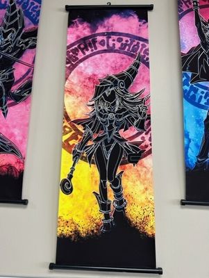 Wall Scroll Yugioh Dark Magician Girl Wall Scroll Yugioh Dark Magician Girl