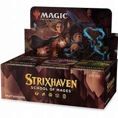 Magic the Gathering Strixhaven: School of Mages Draft Booster Box