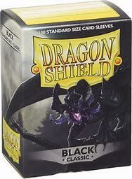 Dragon Shield Sleeves Black Classic