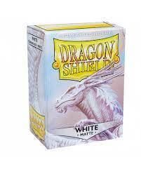 Dragon Shield Sleeves White Matte