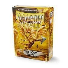 Dragon Shield 100 Standard Sleeves Classic Yellow Dragon Shield 100 Standard Sleeves Classic Yellow