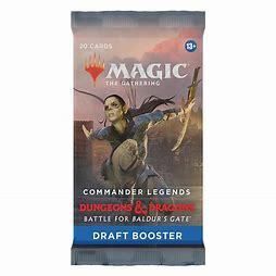 Magic the Gathering Commander Legends Baldur&#39;s Gate Draft Booster Pack