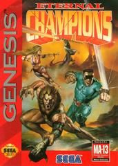 Eternal Champions - Sega Genesis - NO MANUAL