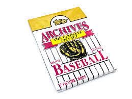 1991 Baseball Topps Archives Hobby Pack