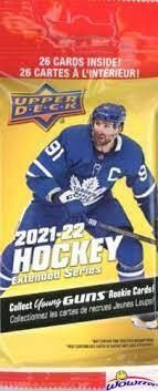 2021-22 Hockey Upper Deck Extended Series Fat Pack