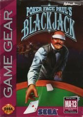 Poker Face Paul&#39;s Blackjack - Sega Game Gear - CART ONLY