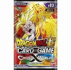 Dragon Ball TCG Cross Worlds DBS-B03 - Booster Pack