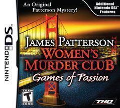 James Patterson's Women's Murder Club: Games of Passion - Nintendo DS - Complete