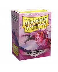 Dragon Shield 100 Standard Sleeves Matte Pink Diamond