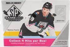 2023-24 NHL SP Game Used Hobby Box