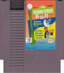 Sesame Street 123 - NES - CART ONLY