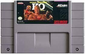 George Foreman&#39;s KO Boxing - Super Nintendo - CART ONLY