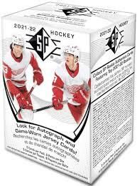 2021-22 Hockey Upper Deck SP Blaster Box