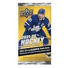 2021-22 Hockey Upper Deck Extended Series Retail Pack