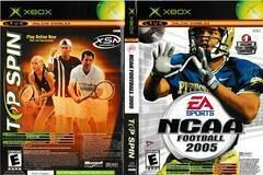 NCAA Football 2005 Top Spin Combo - Xbox - Complete