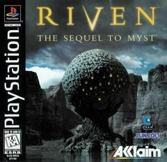 Riven The Sequel to Myst - Playstation - NO MANUAL