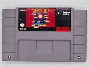Wordtris - Super Nintendo - CART ONLY