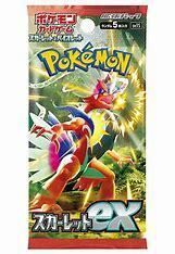 Pokemon Japanese Scarlet Booster Pack