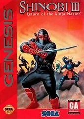 Shinobi III Return of the Ninja Master - Sega Genesis - CART ONLY