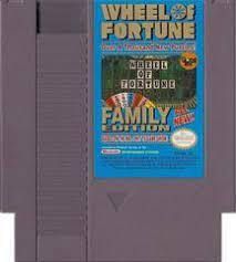 Wheel of Fortune Family Edition - NES - CART ONLY