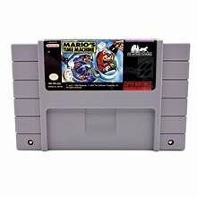 Mario&#39;s Time Machine - Super Nintendo - CART ONLY