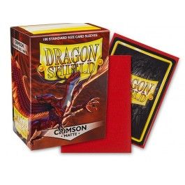 Dragon Shield Sleeves Crimson Matte