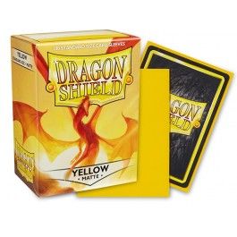 Dragon Shield Sleeves Yellow Matte