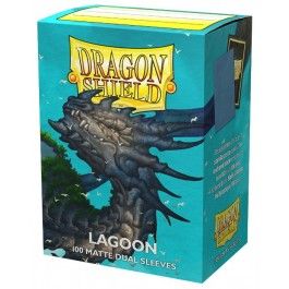 Dragon Shield Dual Sleeves Lagoon Matte